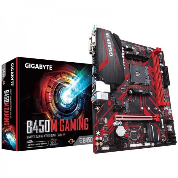 Gigabyte B450M GAMING Cartes mères Gigabyte, Ultra Pc Gamer Maroc