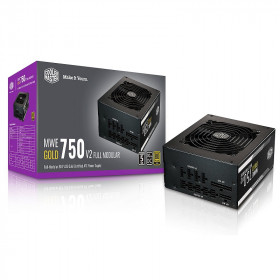 Cooler Master MWE Gold 750 Full Modular V2 ATX 3.0 80PLUS GOLD 750W Alimentations PC Cooler Master, Ultra Pc Gamer Maroc