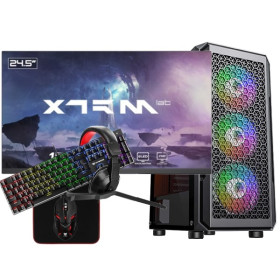SETUP Gamer UltraPC R5 5600 RTX3050 6GB + XG2522F 180Hz + HYBROK HPG200 PACK 4in1 Setup Complet UltraPC, Ultra Pc Gamer Maroc