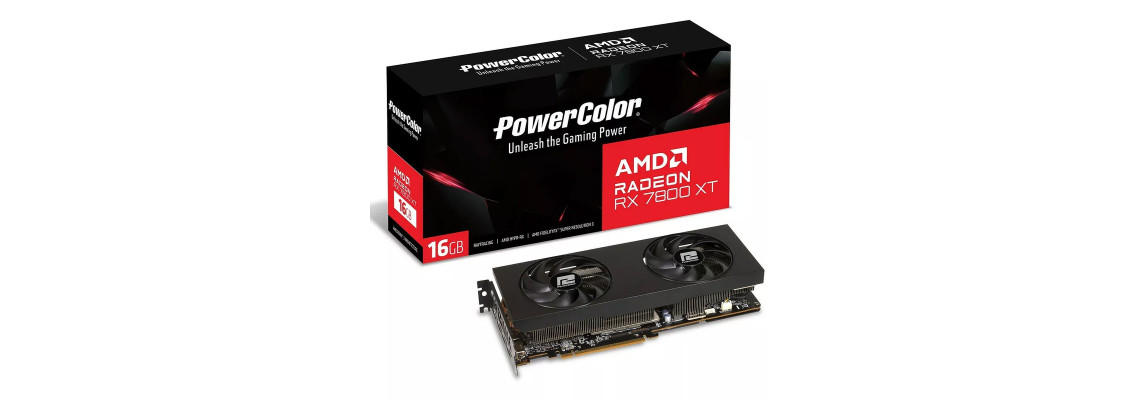 PowerColor AMD Radeon RX 7800 XT 16Go GDDR6