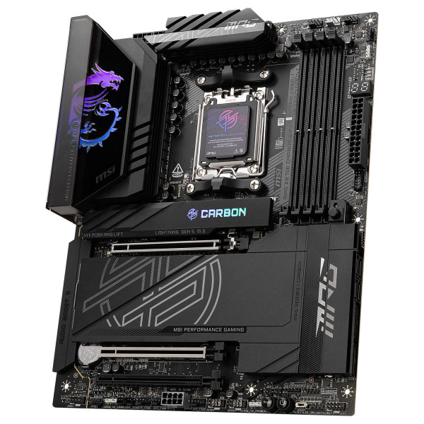 MSI MPG X870E CARBON WIFI Cartes mères MSI, Ultra Pc Gamer Maroc