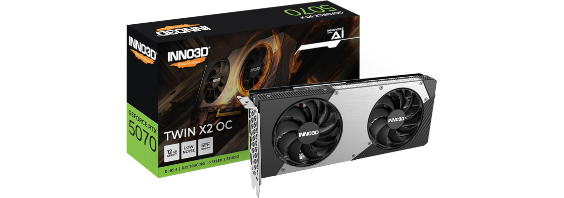 Inno3d GeForce RTX 5070 12Go GDDR7 Twin X2...