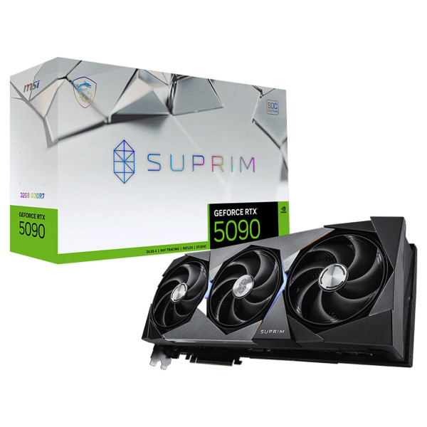 MSI GeForce RTX 5090 32G SUPRIM SOC Cartes graphiques MSI, Ultra Pc Gamer Maroc