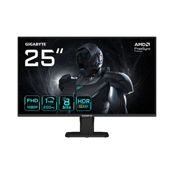 GIGABYTE GS25F2 24.5" 200Hz 1ms FHD Moniteurs Gigabyte, Ultra Pc Gamer Maroc