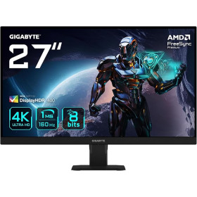 GIGABYTE GS27U 27" 160Hz 1ms 4K Moniteurs Gigabyte, Ultra Pc Gamer Maroc