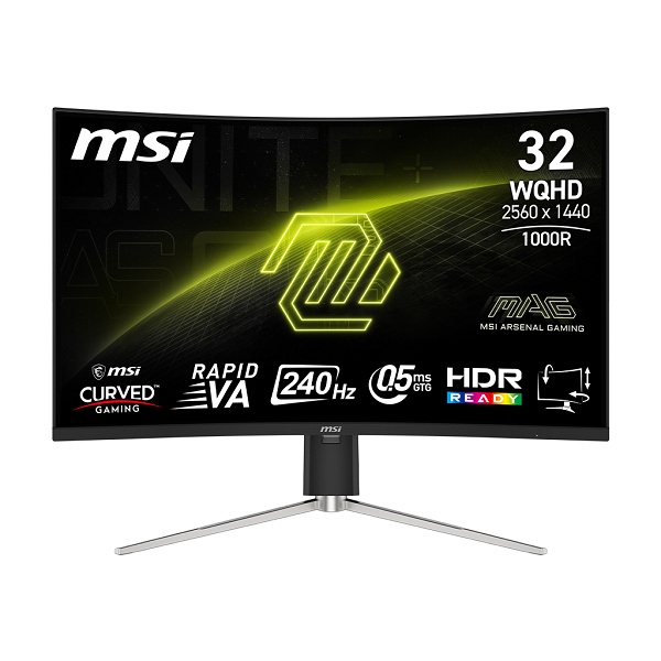 MSI MAG 325CQRXF E2 31.5" 240Hz 0.5ms 2K Moniteurs MSI, Ultra Pc Gamer Maroc