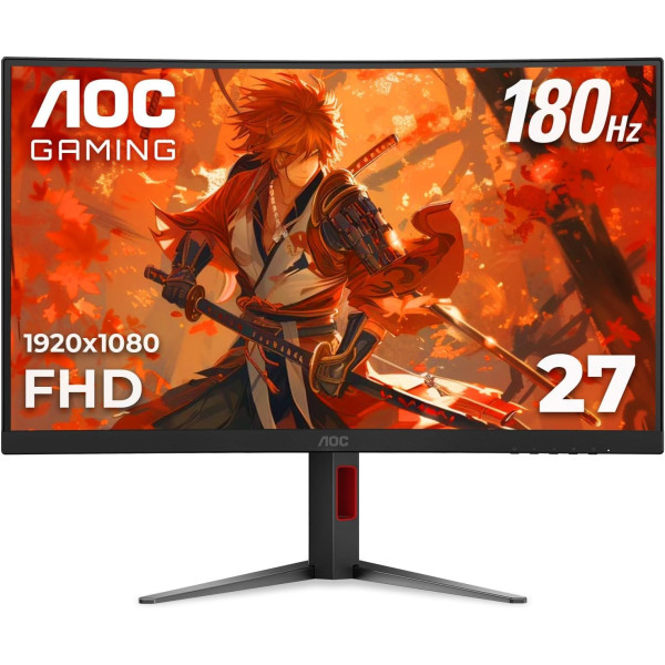 AOC C27G4H 27" 180Hz 0.5ms FHD Moniteurs AOC, Ultra Pc Gamer Maroc