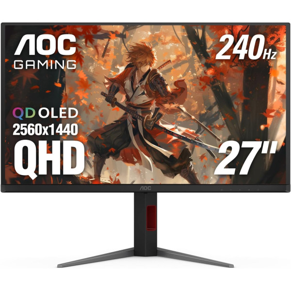 AOC Q27G4ZD 27" 240Hz 0.03ms 2K Moniteurs AOC, Ultra Pc Gamer Maroc