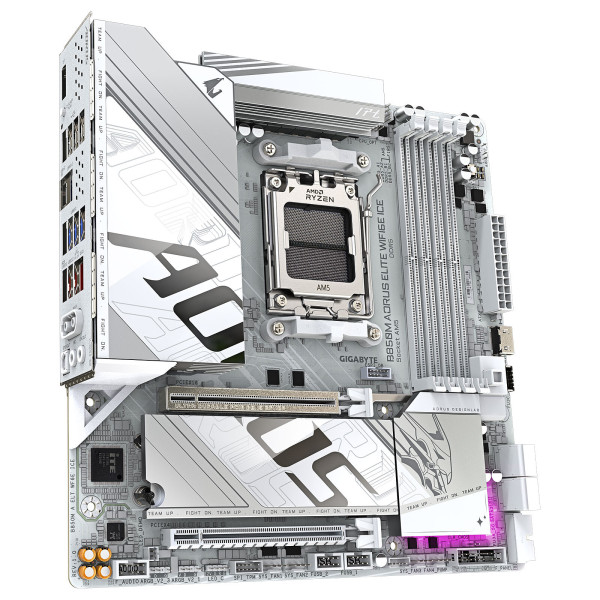 Gigabyte B850M AORUS ELITE WIFI6E ICE Socket 1851 Gigabyte, Ultra Pc Gamer Maroc