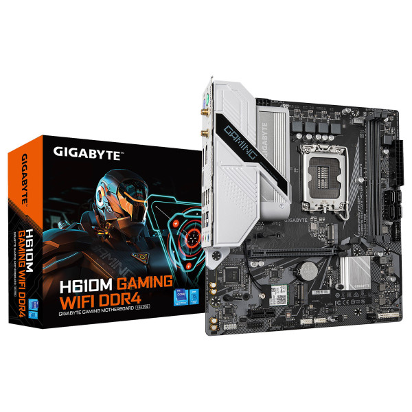 Gigabyte H610M GAMING WIFI DDR4 Socket 1700 Gigabyte, Ultra Pc Gamer Maroc