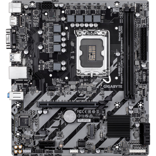 Gigabyte H810M H Socket 1700 Gigabyte, Ultra Pc Gamer Maroc