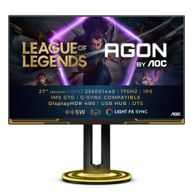 AOC AGON AG275QXL 27" 170Hz Moniteurs AOC, Ultra Pc Gamer Maroc