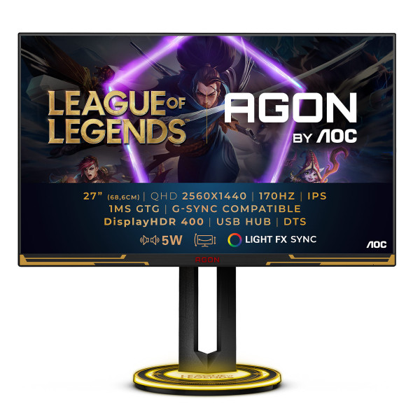 AOC AGON AG275QXL 27" 170Hz Moniteurs AOC, Ultra Pc Gamer Maroc