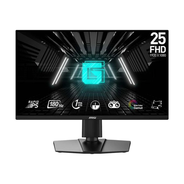 MSI G255PF E2 24.5" Rapid IPS 180Hz Moniteurs MSI, Ultra Pc Gamer Maroc
