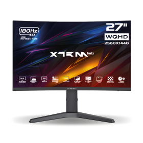 XTRMLAB X27G18VCQ 27" 180Hz Curved 2K Moniteurs XTRMLAB, Ultra Pc Gamer Maroc