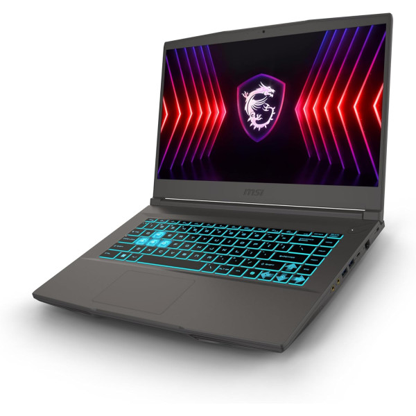 MSI THIN 15 B13VF-2679FR Intel i5 -13420H /16GB DDR4/512GB SSD/RTX 4060 8GB/15.6″ 144Hz/Windows 11 (Sans emballage) PC Portab...