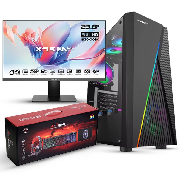 SETUP Gamer UltraPC Ryzen 5 5500/RX580 + X24B10IFF +HYBROK HPG200 PACK 4in1 Setup Complet UltraPC, Ultra Pc Gamer Maroc