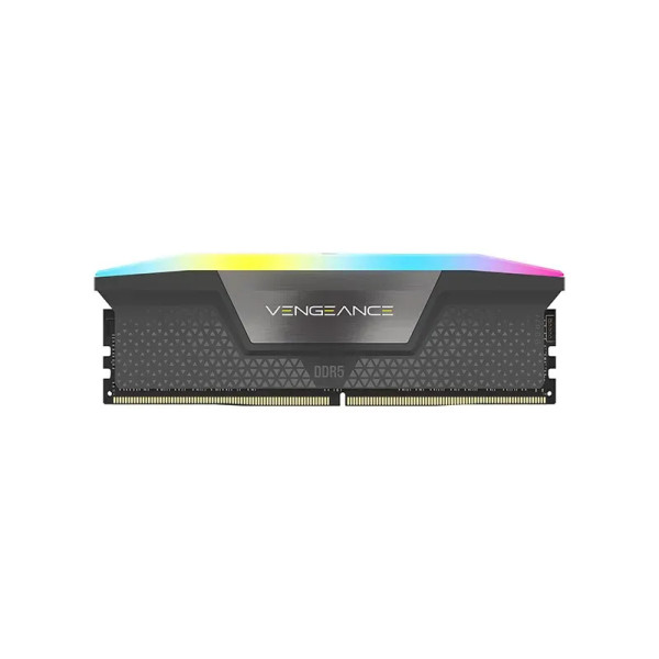 Corsair Vengeance RGB 64GB (2x32GB) DDR5 6000MHz CL40 Mémoire vive DDR5 Corsair, Ultra Pc Gamer Maroc