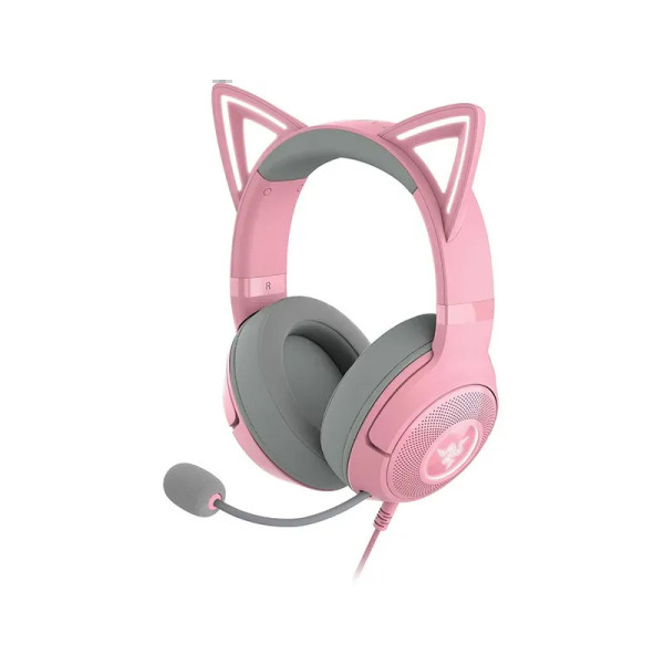 RAZER KRAKEN KITTY V2 Quartz Rose Casques Razer, Ultra Pc Gamer Maroc
