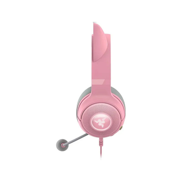 RAZER KRAKEN KITTY V2 Quartz Rose Casques Razer, Ultra Pc Gamer Maroc