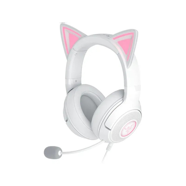 RAZER KRAKEN KITTY V2 Blanc Casques Razer, Ultra Pc Gamer Maroc