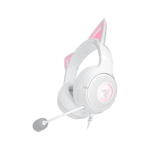 RAZER KRAKEN KITTY V2 Blanc Casques Razer, Ultra Pc Gamer Maroc