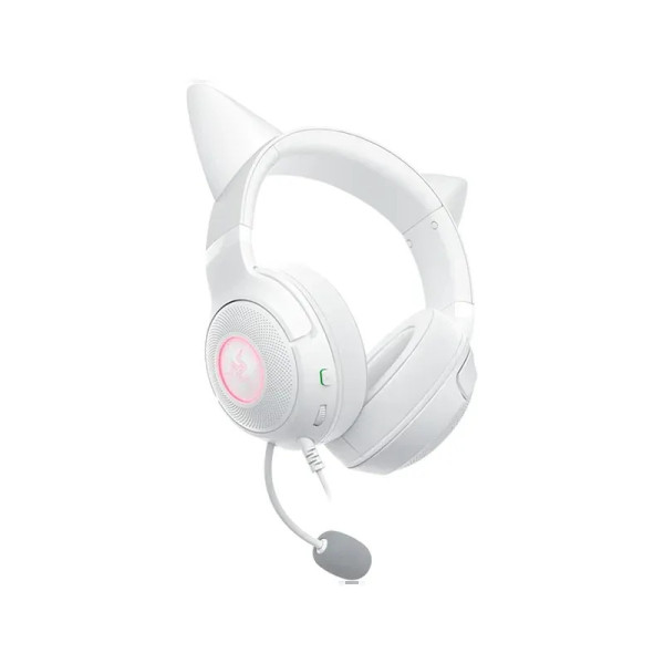 RAZER KRAKEN KITTY V2 Blanc Casques Razer, Ultra Pc Gamer Maroc
