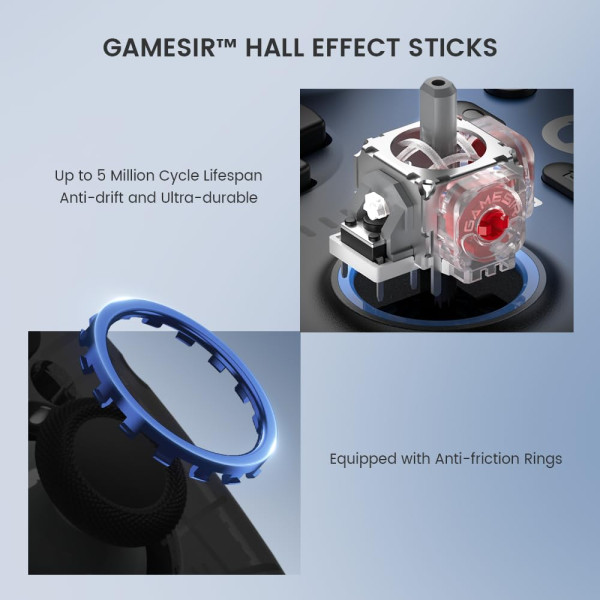 GameSir Super Nova Wireless Controller (Nightfall Blue) Périphériques de jeu GameSir, Ultra Pc Gamer Maroc