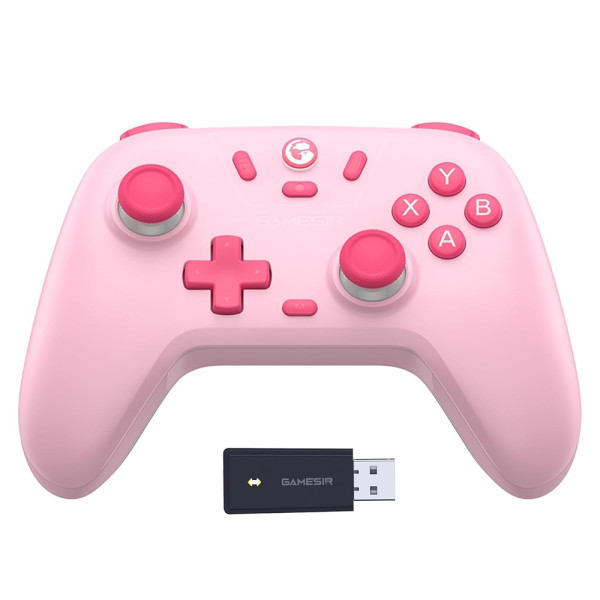 GameSir Nova Lite 2.4G Wireless Controller (Blush Pink) Périphériques de jeu GameSir, Ultra Pc Gamer Maroc