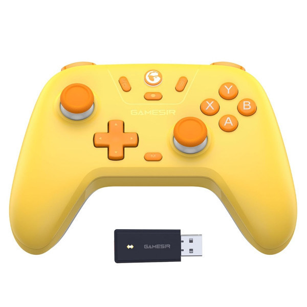 GameSir Nova Lite 2.4G Wireless Controller (Golden Yellow) Périphériques de jeu GameSir, Ultra Pc Gamer Maroc