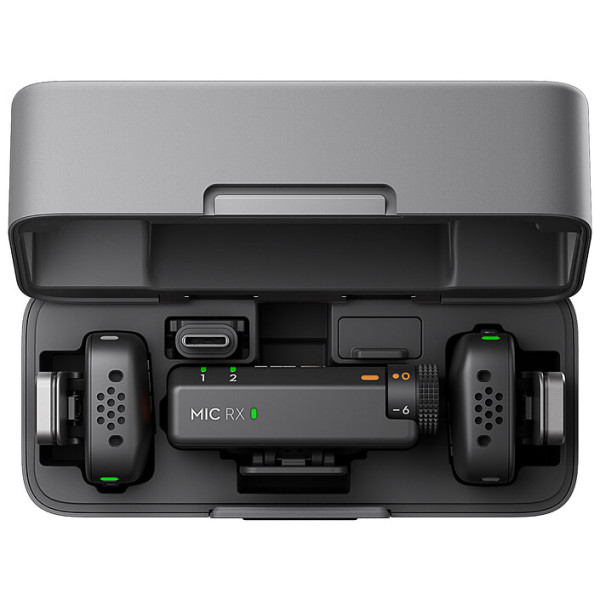 DJI Mic Mini (2 TX + 1 RX ) + BOITIER DE RECHARGE Webcams DJI, Ultra Pc Gamer Maroc