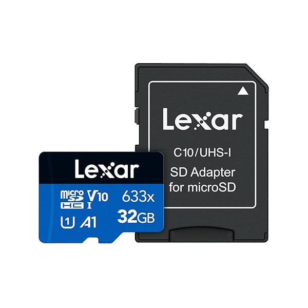 Lexar Micro SDHC 32GB Blue Series Disques durs externes Lexar, Ultra Pc Gamer Maroc