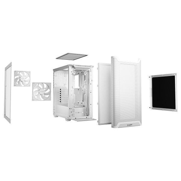 be quiet! Pure Base 501 Airflow Window (White) Boitiers PC be quiet!, Ultra Pc Gamer Maroc