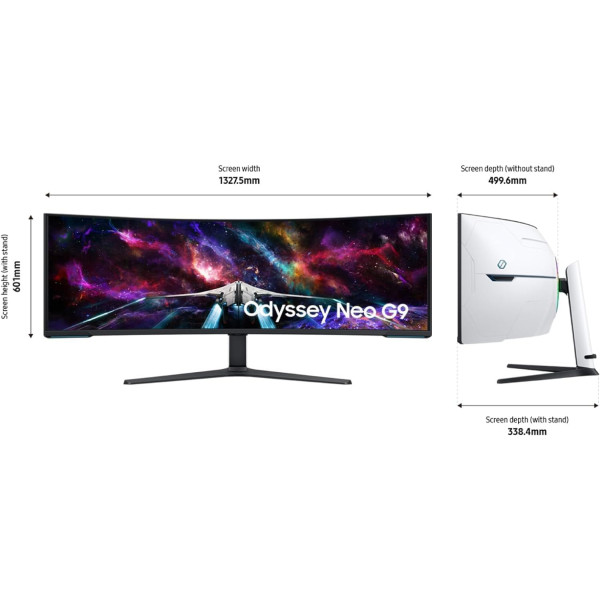 Samsung Odyssey Neo G9 S57CG954NU 57" 240 Hz Moniteurs Samsung, Ultra Pc Gamer Maroc