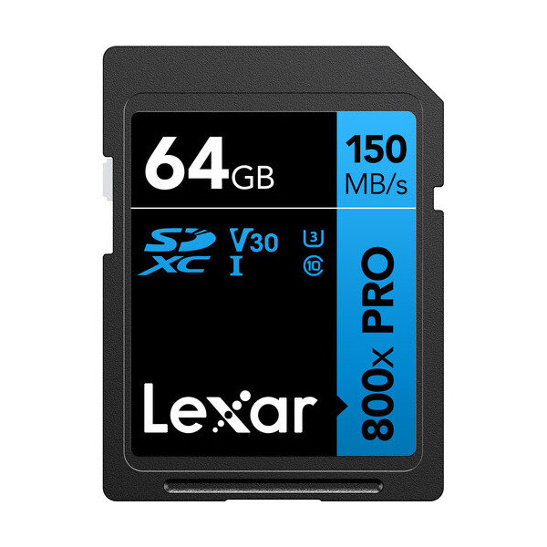 Lexar Pro Blue Series 64GB SDXC Disques durs externes Lexar, Ultra Pc Gamer Maroc