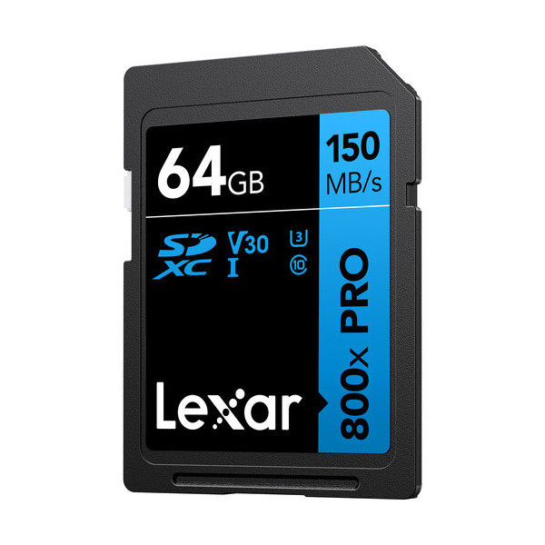 Lexar Pro Blue Series 64GB SDXC Disques durs externes Lexar, Ultra Pc Gamer Maroc