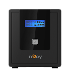 Onduleur nJoy UPS Cadu 1000, line-interactive, 1000VA/600W, tower, 4 x Prise FR, LCD, Gblan protection, USB, 19 minutes Ondul...