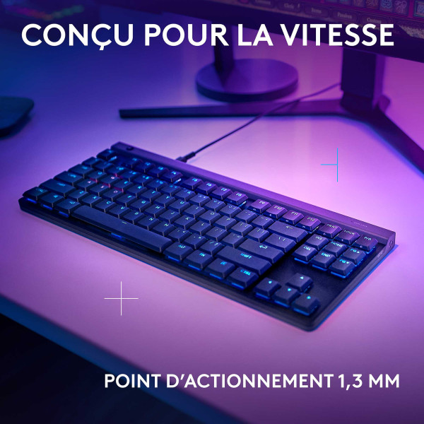Logitech G G515 TKL Noir Claviers Logitech, Ultra Pc Gamer Maroc