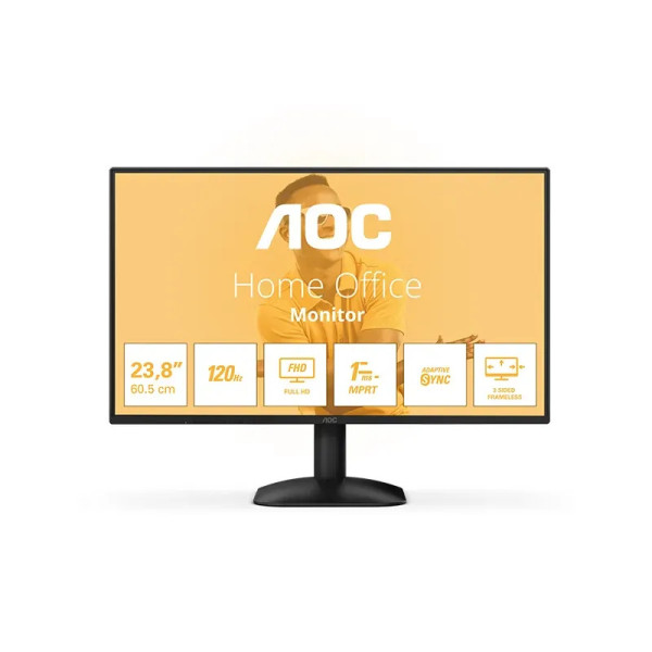 AOC 24B31H 23.8" IPS 120Hz 1ms FHD Moniteurs AOC, Ultra Pc Gamer Maroc