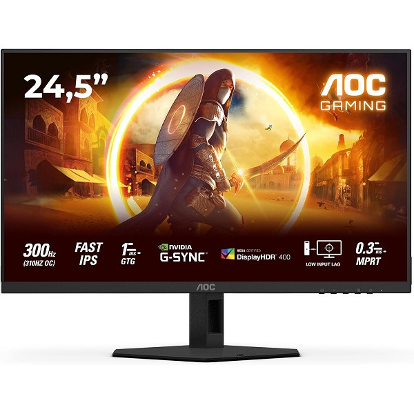 AOC 25G4SRE 24.5" 310Hz 0.3ms Fast IPS Moniteurs Gamer AOC, Ultra Pc Gamer Maroc
