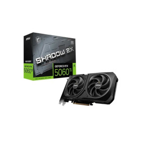 MSI GeForce RTX 5060 Ti 16G SHADOW 2X OC PLUS (BULK) Cartes graphiques MSI, Ultra Pc Gamer Maroc