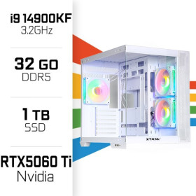 PC Gamer i9 14900KF/1TB SSD/32GB DDR5/RTX5060TI 8GB PC Gamer Avancé UltraPC, Ultra Pc Gamer Maroc