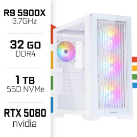 PC Gamer UltraPC Ryzen 9 5900X/1TB SSD/32GB/RTX5080 PC Gamer Avancé UltraPC, Ultra Pc Gamer Maroc