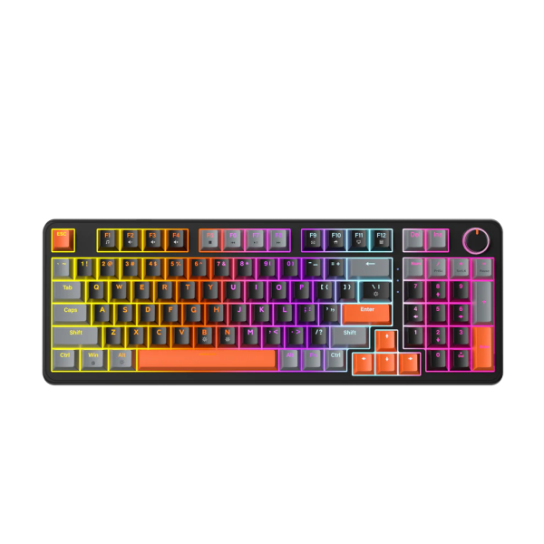 ZIFRIEND AG98 Black/Gray/Orange (Blue Switch) Claviers ZIFRIEND, Ultra Pc Gamer Maroc
