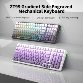 Furycube ZT99 Gradient Purple (Brown Switch) Claviers Furycube, Ultra Pc Gamer Maroc
