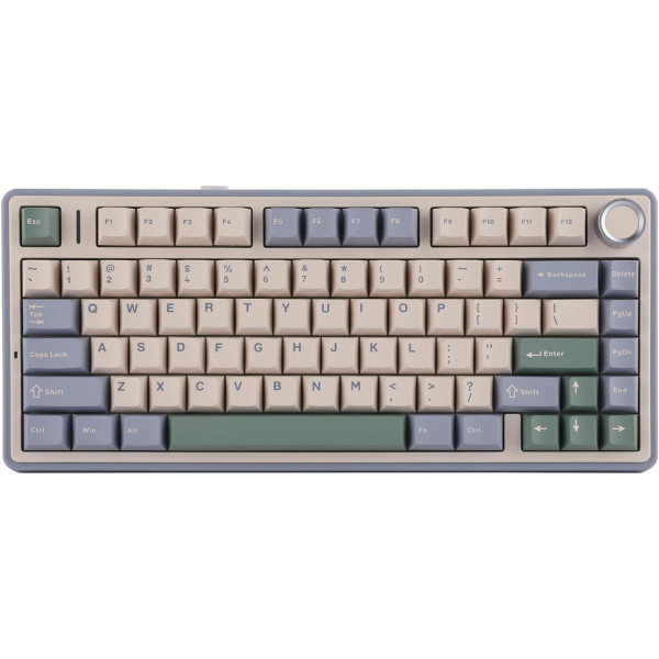 EPOMAKER x AULA F75 (White Purple) Claviers EPOMAKER, Ultra Pc Gamer Maroc
