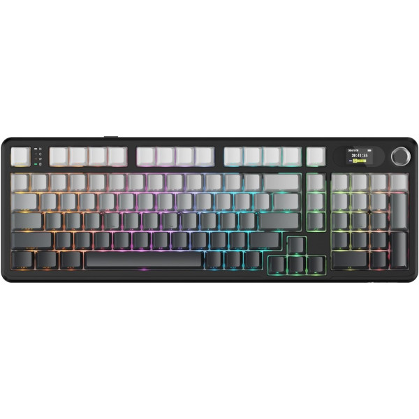 ATTACK SHARK X98 PRO Wireless Blueberry Switch (Moonlit Night) Claviers ATTACK SHARK, Ultra Pc Gamer Maroc