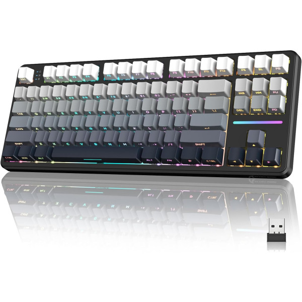 ATTACK SHARK X87 Moonlit Night (Strawberry Switch) Claviers ATTACK SHARK, Ultra Pc Gamer Maroc