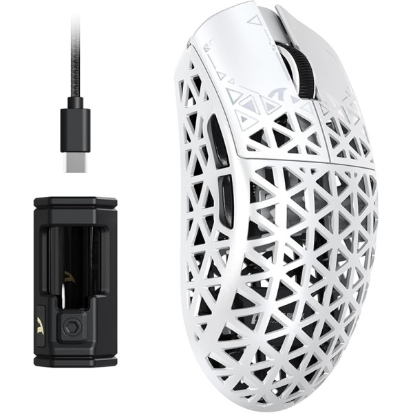 ATTACK SHARK R5 White Souris ATTACK SHARK, Ultra Pc Gamer Maroc
