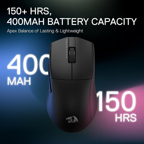 Redragon M916 PRO 1K Wireless Souris Redragon, Ultra Pc Gamer Maroc